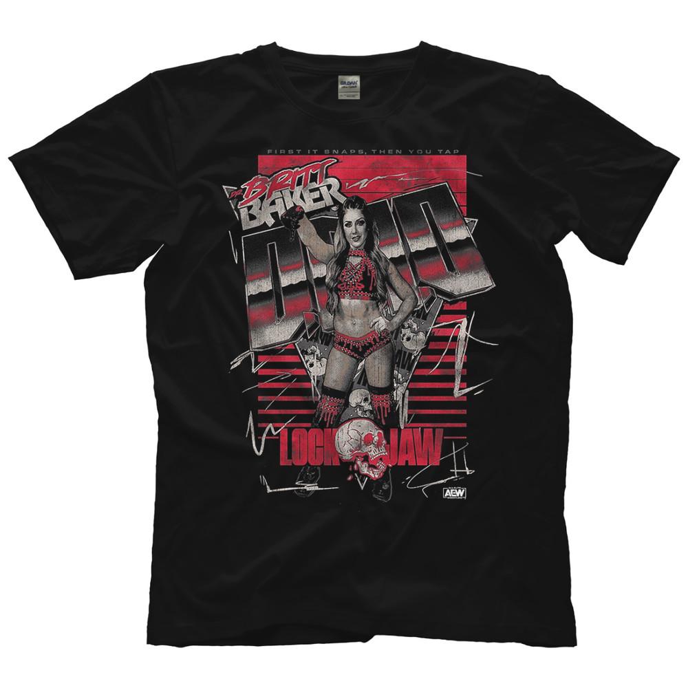 

Britt Baker First It Snaps Then You Tap AEW Official TShirt Unisex T-Shirt M