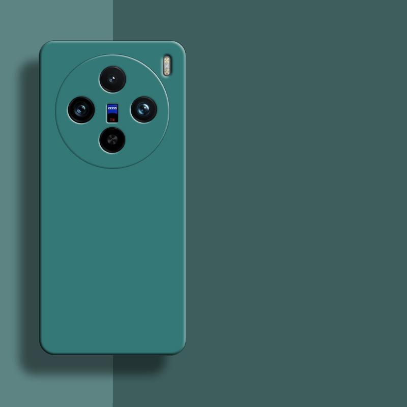 For Vivo X100s Pro Case For Vivo X80 X90 X100 X100s Pro Cover New Liquid Silicone Protective Bumper For Vivo X100s Pro