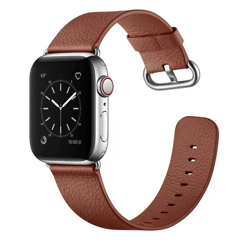 Genuine Leather Strap For Apple Watch 