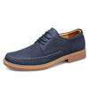 Fashion Stylish Men Genuine Leather Oxford Shoes  Male Wedding Party Office Business Shoes Hot Sale Formal Dress Footwear Derby Sneakers