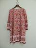 Abito Chemisier Stampato Scollo a V Bohemian Primavera/Estate 2025 per Donna