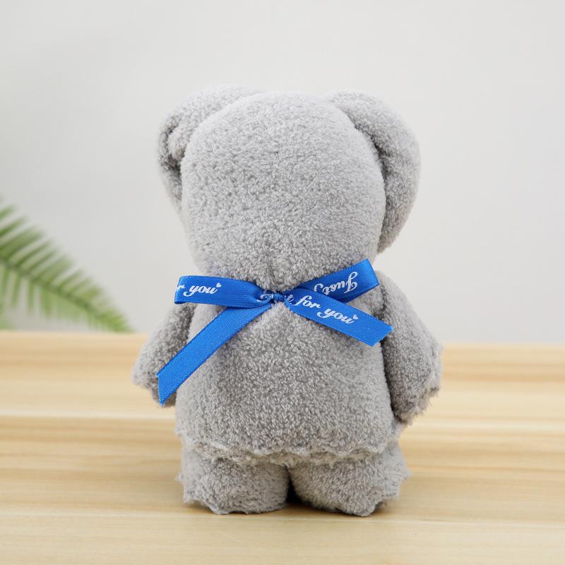Customized Little Bear Towel Souvenir - Perfect for Weddings, Kindergarten Gifts, or Special Occasions.