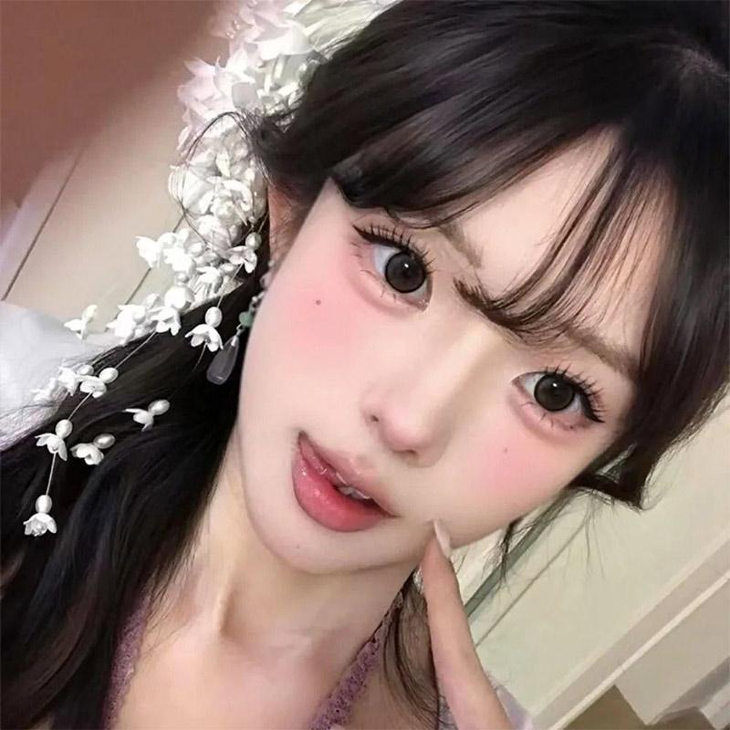 2026 New Chinese Style Flower Hairpin Pearl Luxury Tassel Side Clip Side Clip Bridal Headwear Hairpin Flower Women's Accessories