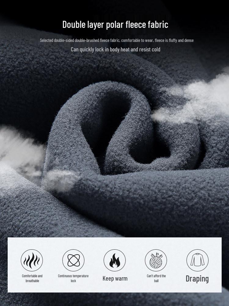 Woodpecker Men's Autumn/Winter Lambswool Fleece Jacket