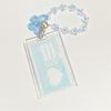 Fashion Acrylic Card Holder Crystal Vertical ID Card Holder Bank ID Holders