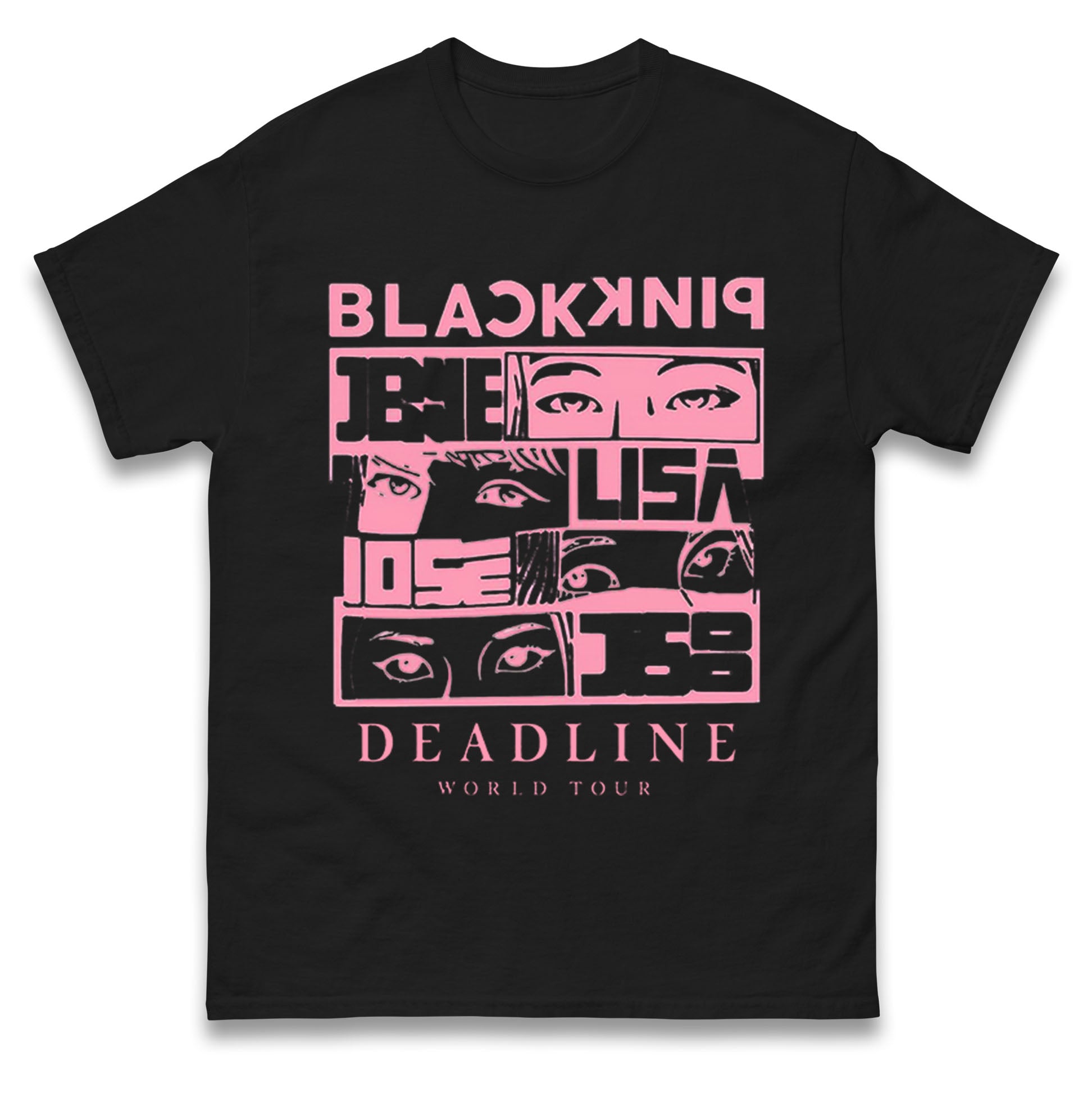 Blackpink Deadline World Tour T Shirt Tshirt Mens Womens Unisex Tops Tees L
