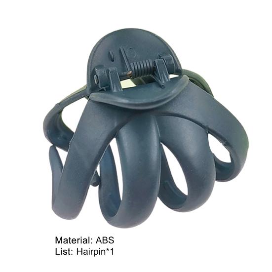 Octopus Shape Hair Claw Large ABS Frosted Non-Slip Hair Clip Styling Accessories