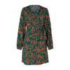 Early Autumn European & American Fashion Women's Printed Dress