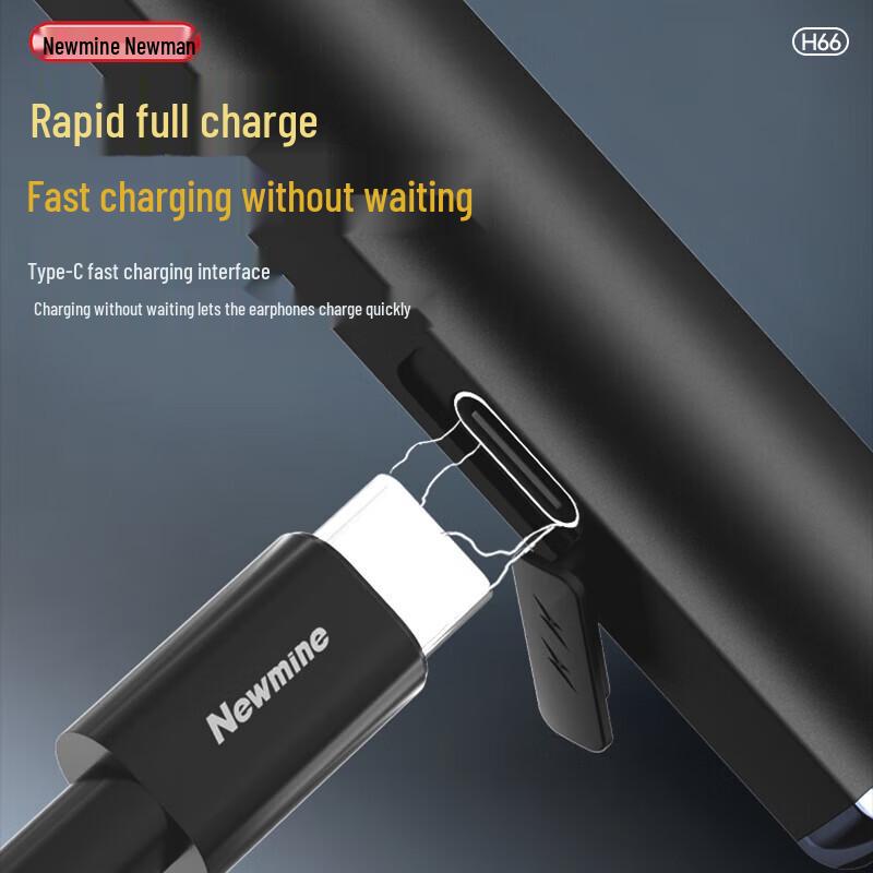 Newmine H66 Kabellose Bluetooth-Kopfhörer mit Nackenbügel