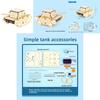 Stem Science Experiment Diy Electric Tank Model Educational Toy For Kids