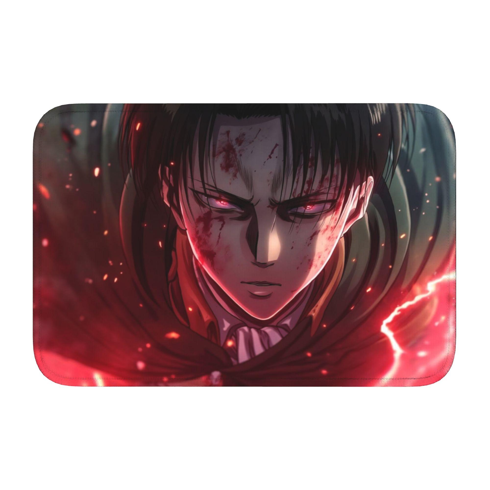 

Attackes on Titan Front Door Floor Entrance Welcome Mats Outdoor Kitchen Bathroom Doormat Bedroom Carpet Rug Footpad 60cm x 90cm