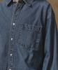 MUSINSA STANDARD Heavyweight Oversized Denim Shirt [Medium Indigo]