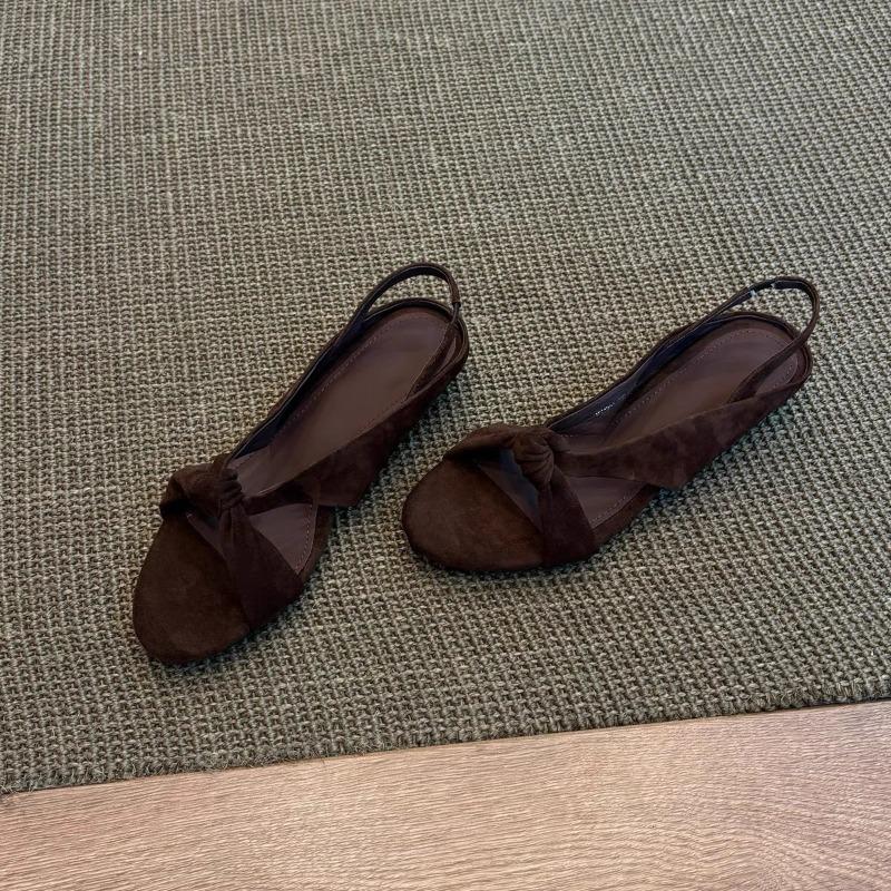 Elegant Shoes Hollowed-out Heel Slippers Casual and Fashionable Women's Shoes Wedge Heel Sandals