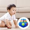 Luminous Top Interactive Football Heart Shape Spinning Top Battery-operated Musical Spinning