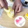 DIY forma do sushi Onigiri kulka ryżu prasa do żywności trójkątna forma do robienia sushi zestaw do sushi japońska kuchnia akcesoria bento