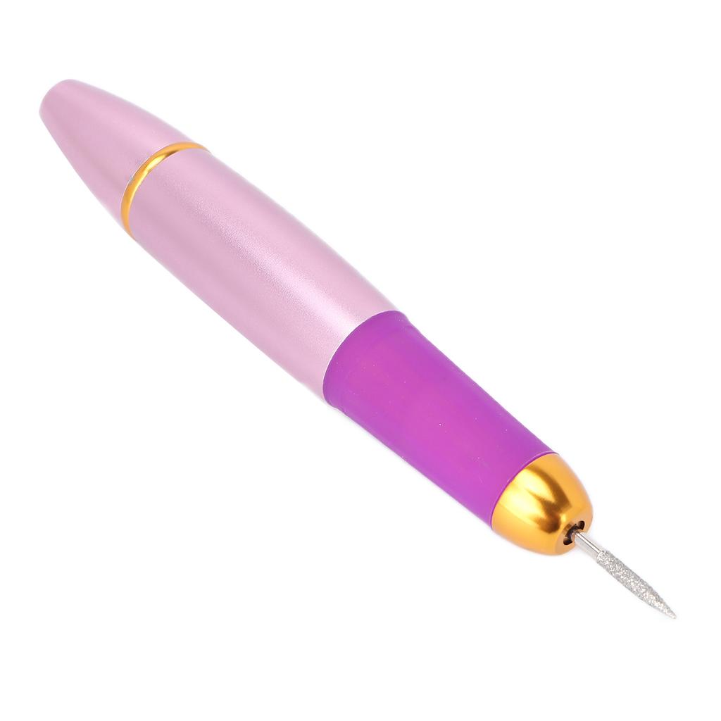Electric Nail Drill Machine USB Charging Portable Nail Grinding Machine for Nail SalonPink