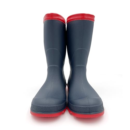 Amozi Kids' Rain Boots, Long Rain Shoes, Children's Rain Boots, Junior Rain Boots, Girls, Boys, Women's, Waterproof, Perfect for Rainy Season and Rain