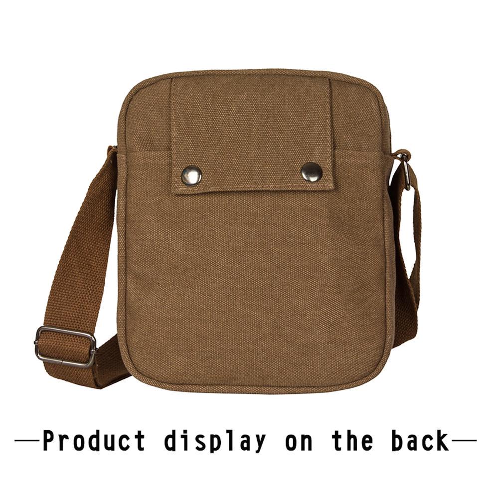 Men Canvas Shoulder Satchel Bag Travel Pack Crossbody Messenger Bags Tote Purse Men Canvas Shoulder Satchel Bag Travel Pack Crossbody Messenger Bags Tote Purse