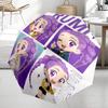 Parapluie Automatique Thème Chasseurs de Démons KPop, Léger et Portable, 8 Baleines, Parfait pour les Voyages en Plein Air, Anniversaires, Noël, Cadeaux.