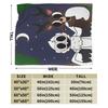 Custom 99 Nights In The Forest Blanket Survival Horror Games Plush Vintage Breathable Throw Blankets For Home Textile Decor