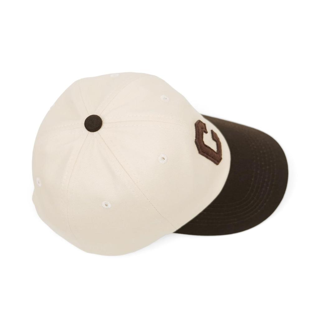 C Logo Baseball Street American Sporty Free [NAMEOF] Cap, Casual, Two-Tone, Korean, Work, Casual, Simple, Unisex, Men's, Women's, Basic, (JP,