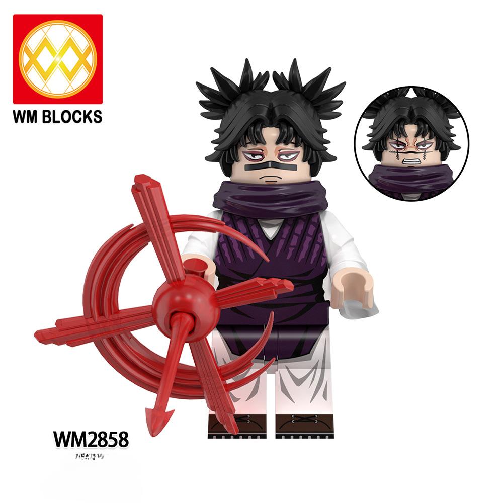 WM6200 Byggeklosser Action Figur Murstein Tilbehør Leketøy for voksne barn