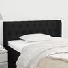 VidaXL Headboard with Ears Black 103x16x78-88 Cm Fabric3119096