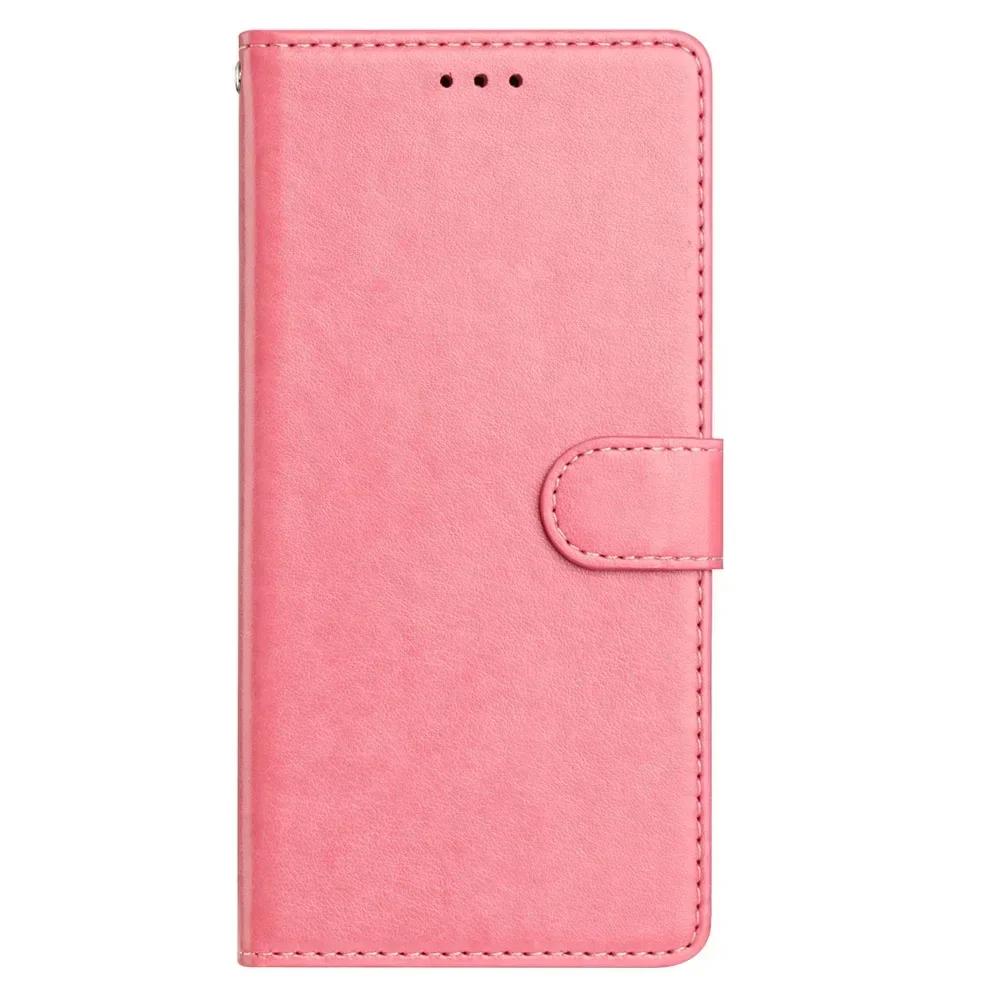 Kartenhalter Hülle für Apple iPhone 16 15 Plus 11 Pro Max Stoßfest Flip Cover Einfarbige Leder Handyhülle Funda Mit Riemen