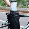 Bike Handlebar Strap on Water Bottle Storage Bag with Shoulder Strap for Travel