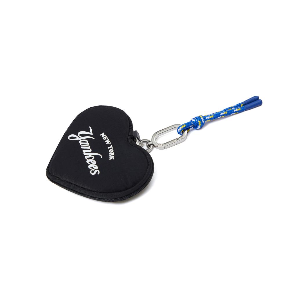 New MLB Cotton Coin Purse Unisex Black 3APOH015N-50BKS