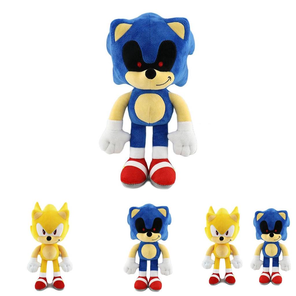 30cm Super Soft Sonic Shadow The Hedgehog Plush Dolls For Kids And Adults