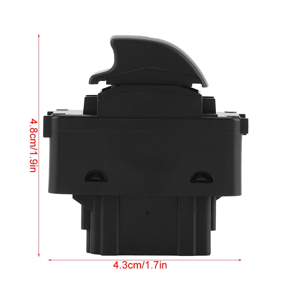 Single Power Master Window Regulator Control Switch Button for Peugeot 207 6490.E2