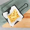 French Fries Basket Snacks French Fries Serving Appetizers Container Black