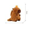 Cute Soft Plush Capybara Backpack Girl Fashionable Crossbody Bag for Women Kawaii Shoulder Bag for Children Gifts for Girlfriend