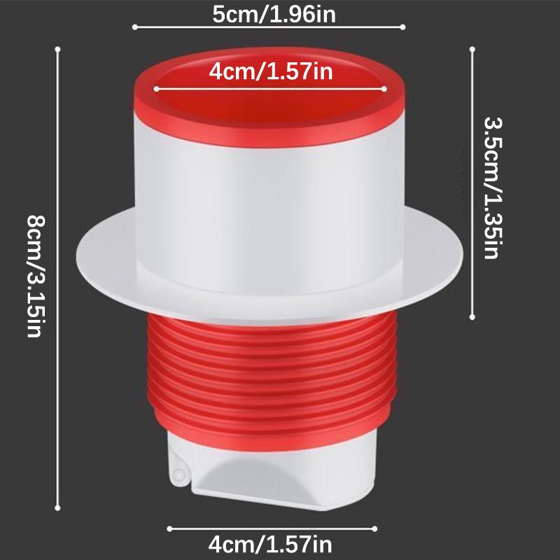 Sewer Deodorant Floor Drain Core Kitchen Drain Filter Anti Odor Pest Strainer Plug Trap Prevention Anti-Backflow Sealing Plug