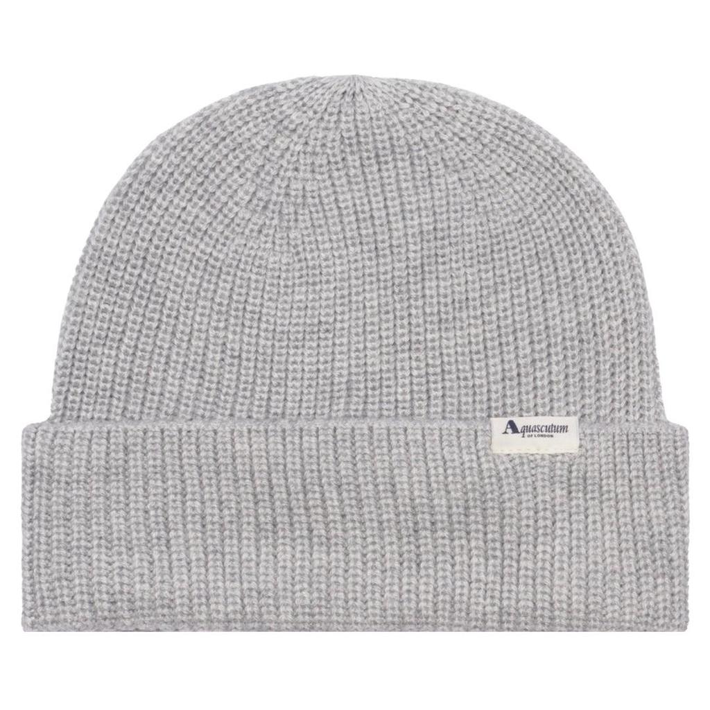 Aquascutum Unisex Adult Active Logo Wool Blend Insulating Outdoor Beanie