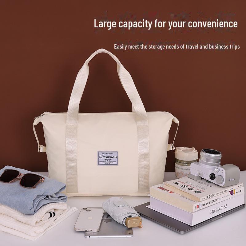Geantă de călătorie din pânză Oxford de mare capacitate, cu separare între umed și uscat, pentru sport și fitness