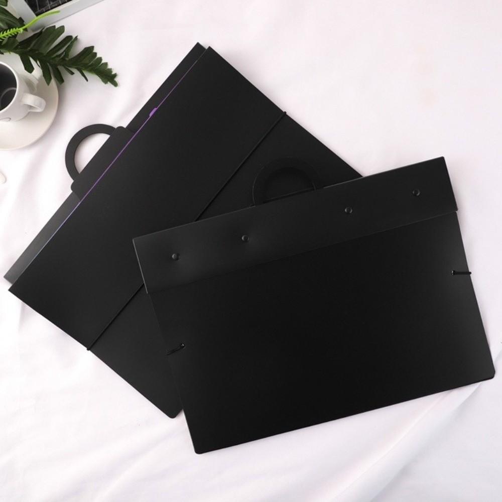 Large Capacity File Organizer 6 Pockets File Storage Bag Portable Hanging File Folders  Office
