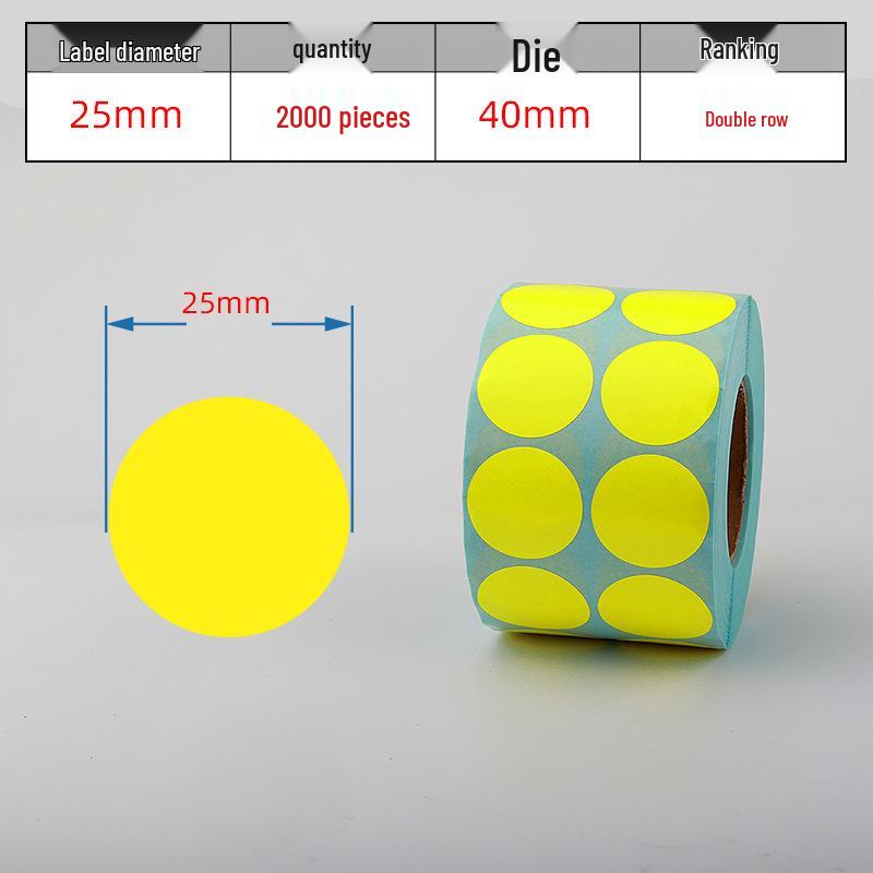 Waterproof Adhesive Thermal Barcode Stickers - Various Sizes