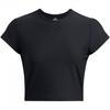 Womens/Ladies Rival Ribbed Cropped T-Shirt