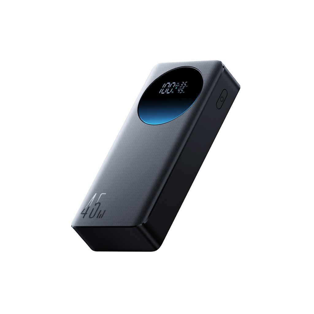 Powerbank 20000 mAh USB-A USB-C with Digital Display 45W - Black