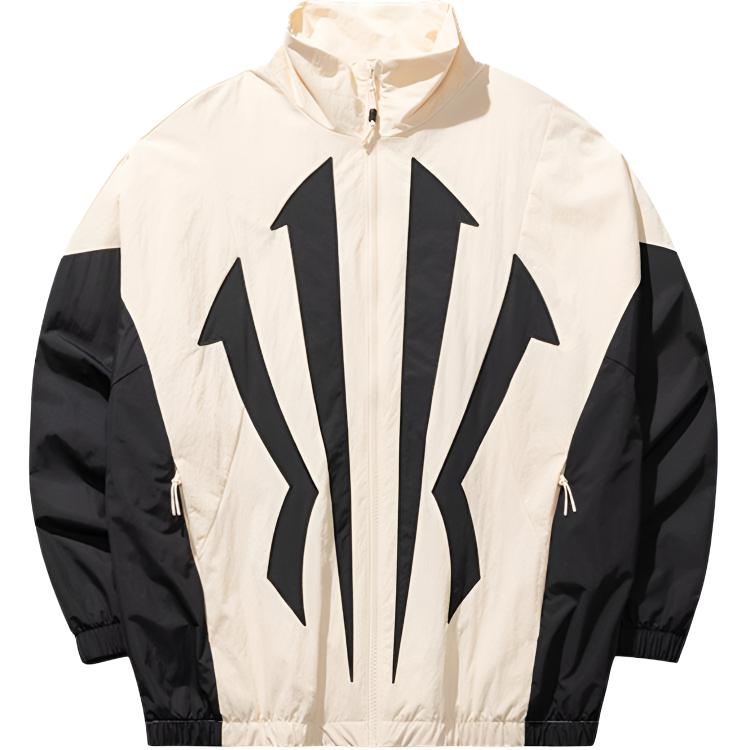 

Anta Повседневная Минималистичная Стойка Воротник Молния Цветовой Блок Свободная Модная Универсальная Спортивная Куртка Унисекс Куртки 172511605S-4 XL