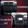 Autoradio Android da 9 pollici senza fili per LADA NIVA 2022 WIFI navigazione GPS 2 Din lettore multimediale 1 + 16GB