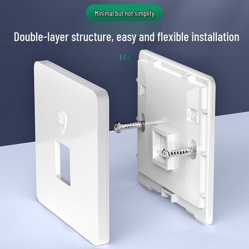 WANJEED RJ45 Network Wall Plate Module Kit