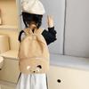 Cartoon Children Backpack Dog Students School Bag Soft Animal Shoulder Bag  Outdoor