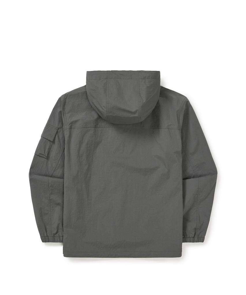 Snowpeak Apparel Root Hood Anorak (S25Mmran60) Dark Gray