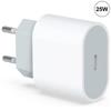 Fast Charger - USB-C - 25W - 20W Cable - 1M - Compatible iPhone 17/16/15