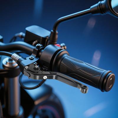 Bremshebel Motorrad Leicht Faltbarer Lenkerbremse Komfortabler Faltgelenk Präzise Steuergriff Für Motorräder