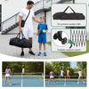 Retractable Pickleball Net 22FT Pickleball Tennis Net with Steady Metal Frame Free Assembly & Carry Bag for Practice & Games