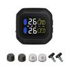 M3 Waterproof Motorcycle Real Time Tire Pressure Monitoring System TPMS Wireless LCD Display External Sensors